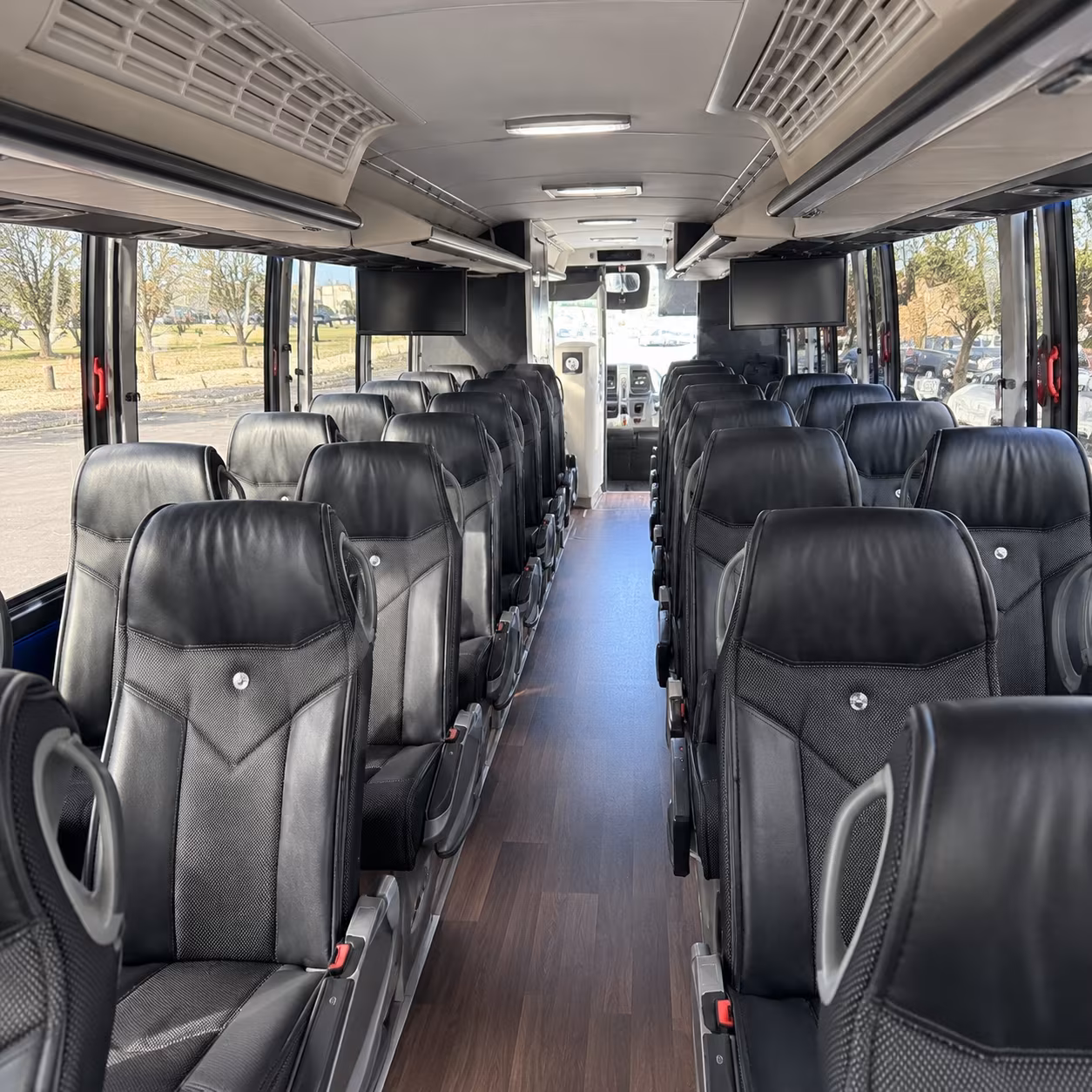 bus rentals for federal agency personnel moving through the central valley