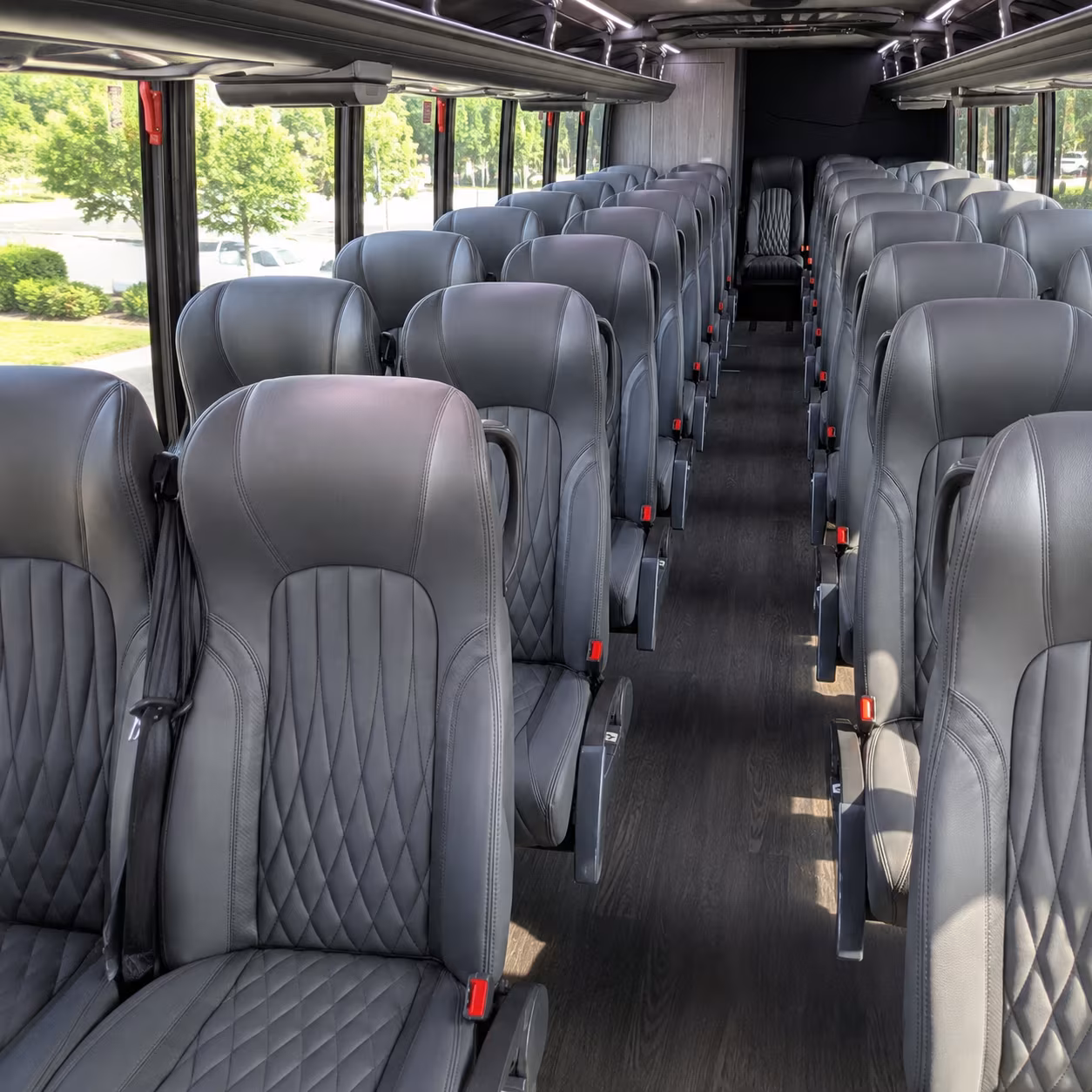 turlock 28 passenger minibus inside
