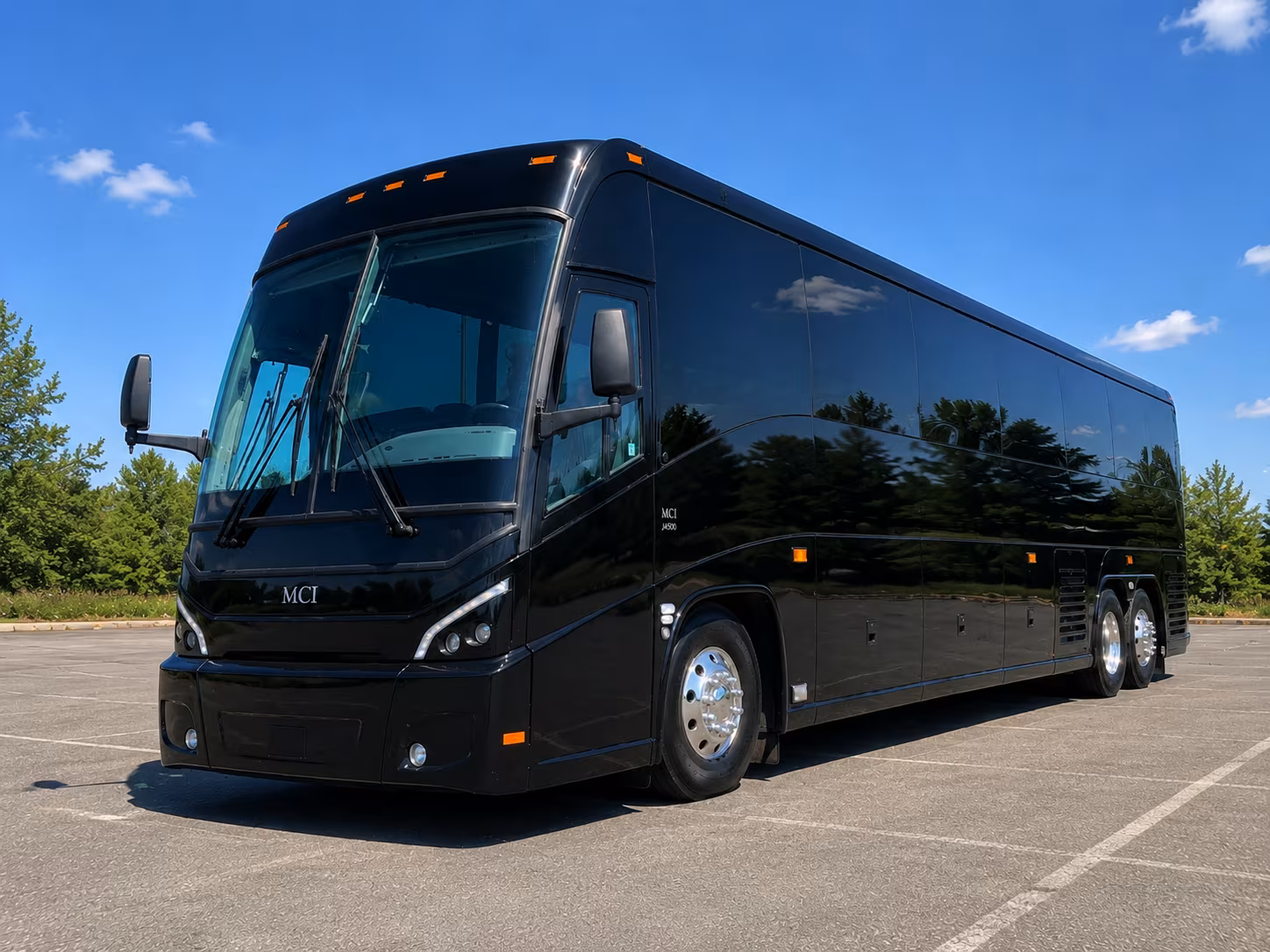 turlock 56 passenger charter bus