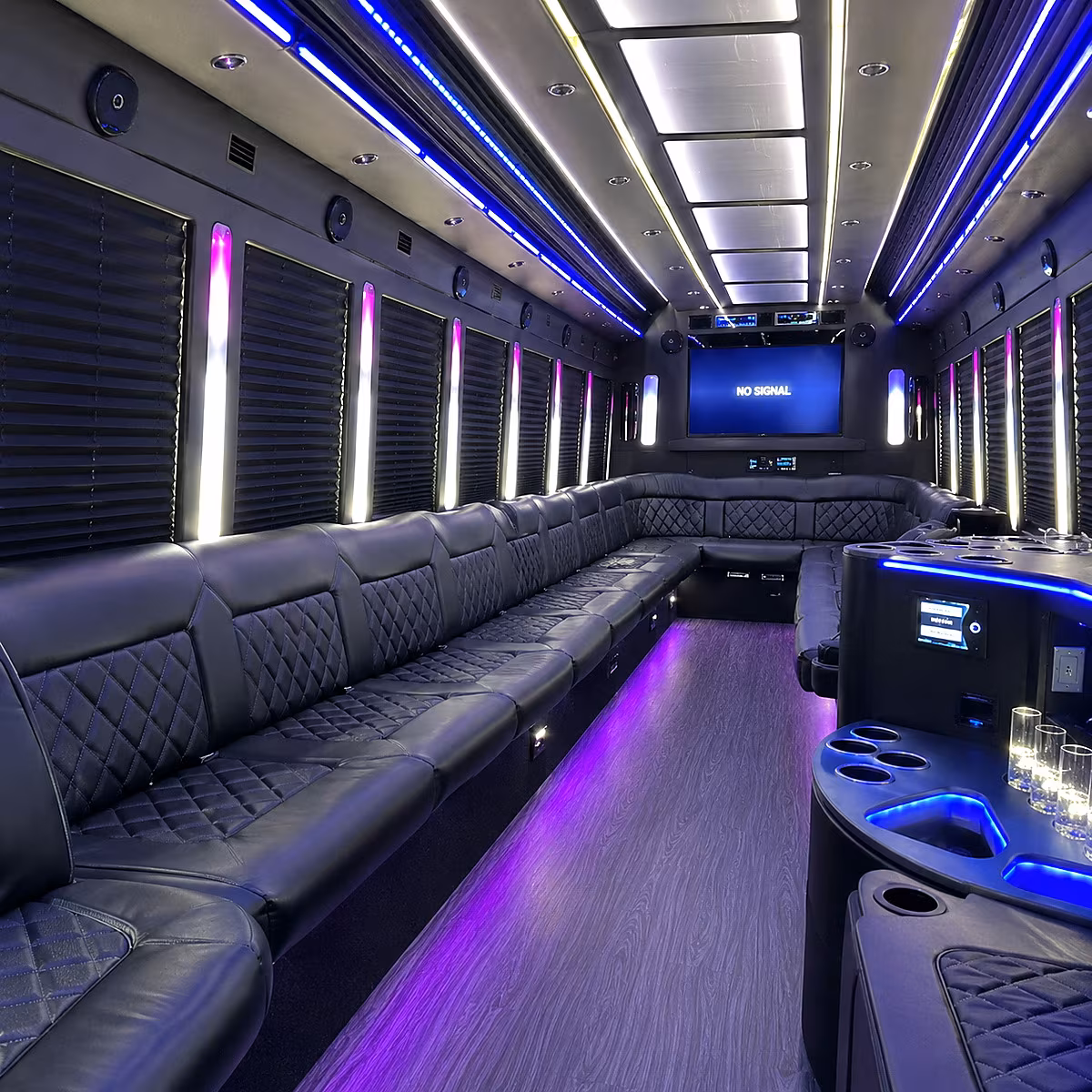 turlock party bus inside
