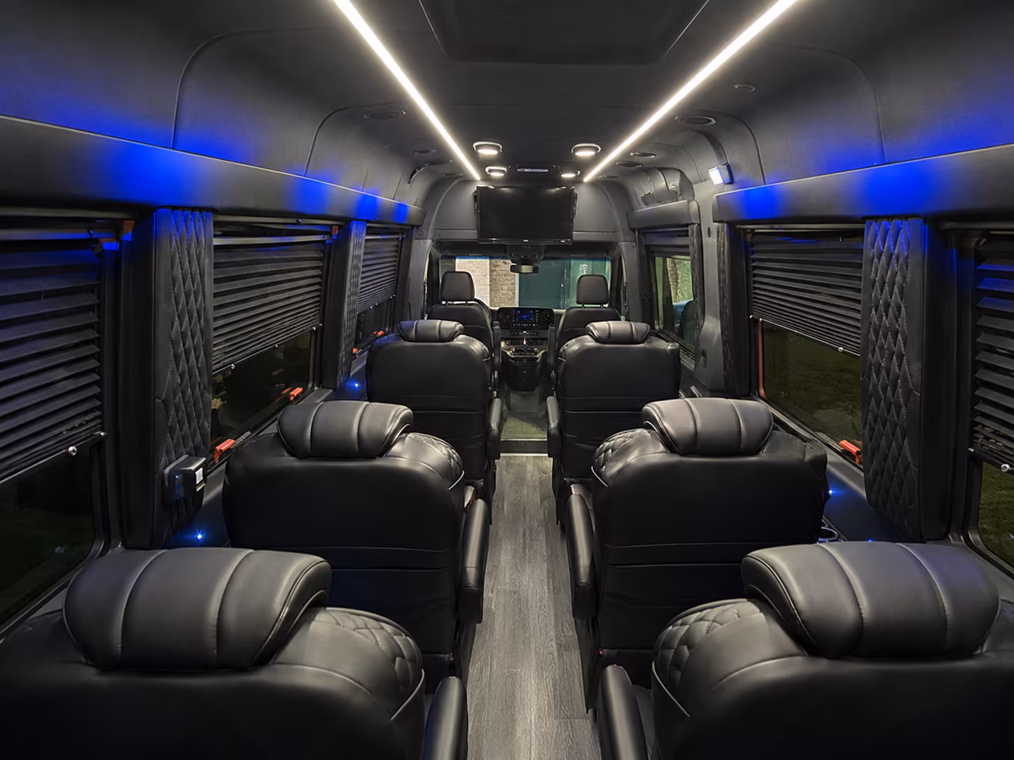 turlock private event transportation onboard seating