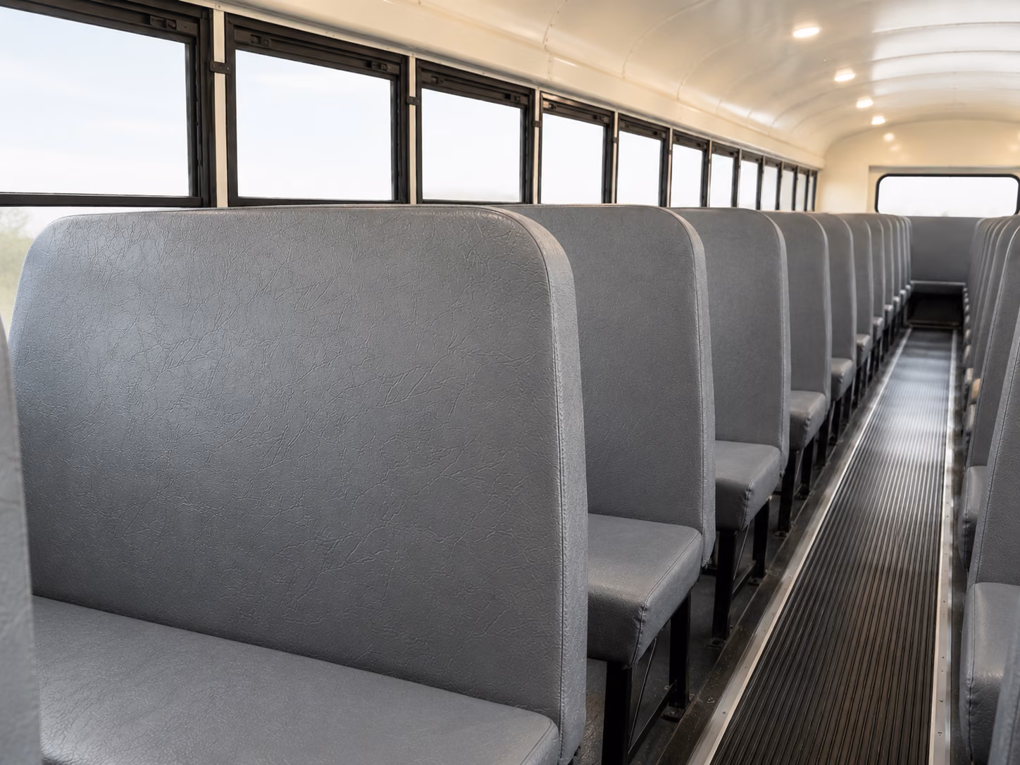 turlock school bus interior