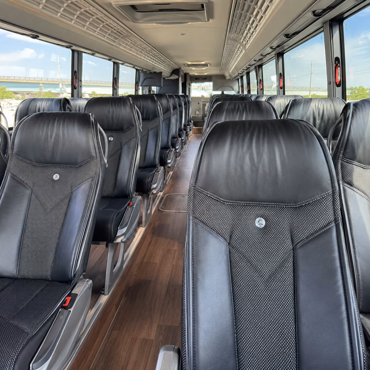 turlock school event transportation onboard seating