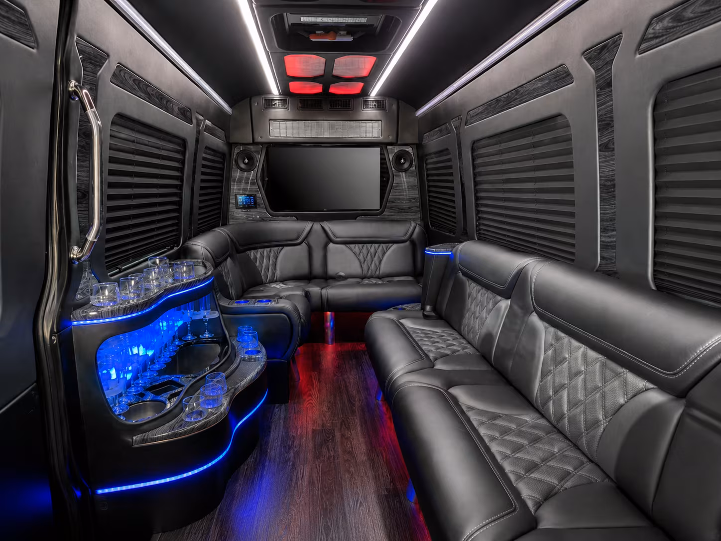 turlock sprinter limousine inside