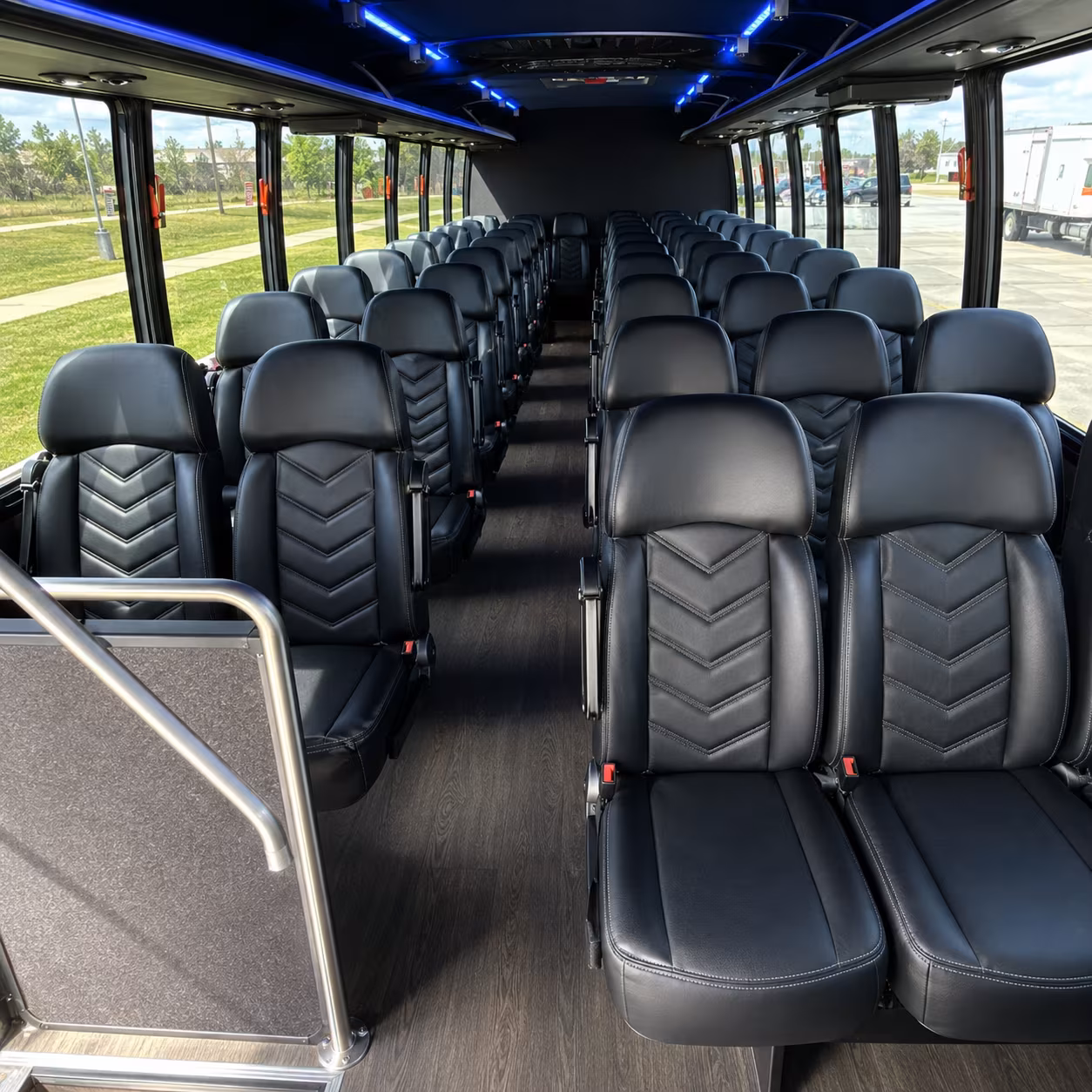 turlock wedding transportation onboard seating